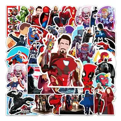 10/30/50PCS Anime Disney Marvel The Avengers Stickers Spiderman Decals Laptop Guitar Luggage Waterproof Graffiti Sticker Kid Toy