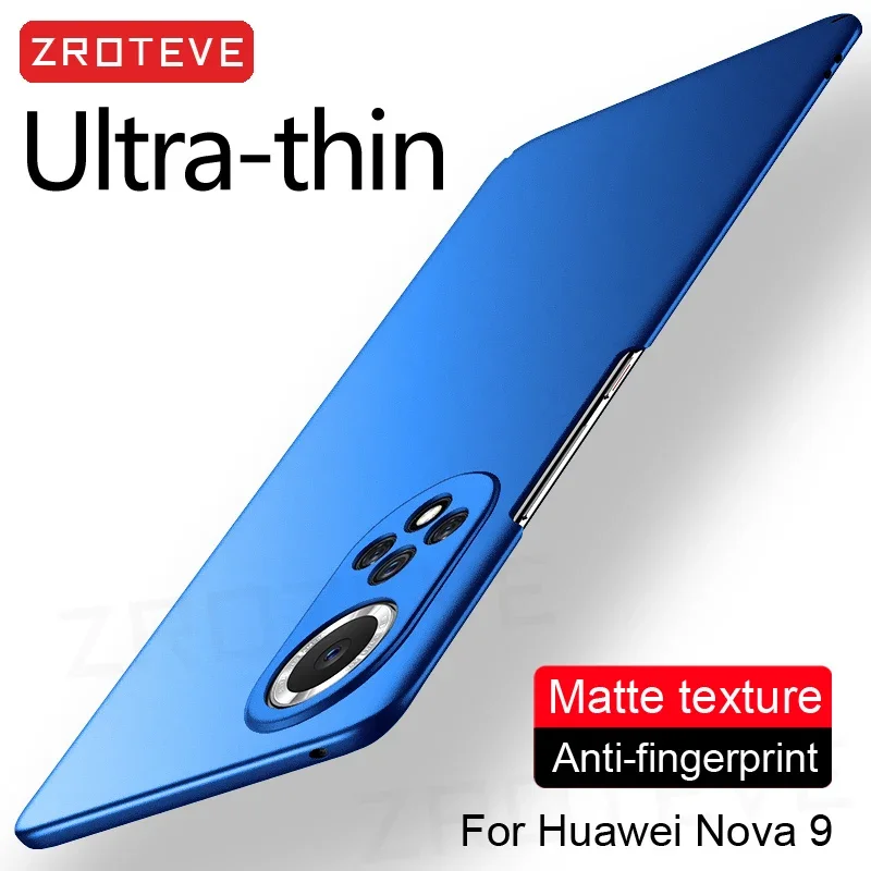 Nova10 Case ZROTEVE Ultra Slim Hard PC Frosted Cover For Huawei Nova 11i 11 10 Pro 9 Y70 Y71 Y72 Y90 Y91 Nova9 Nova11 SE Cases