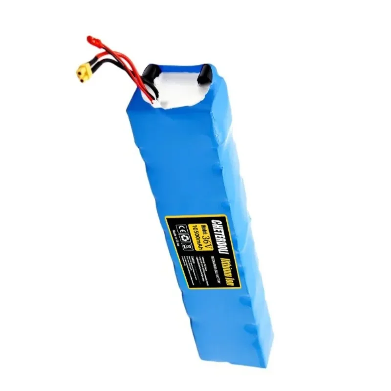 Pacote de bateria de lítio 10S3P 36V 6,6Ah/7,8Ah/10,5Ah 18650, para porta de conexão de bateria de scooter elétrica Xiaomi M365 36V XT30 + JST.