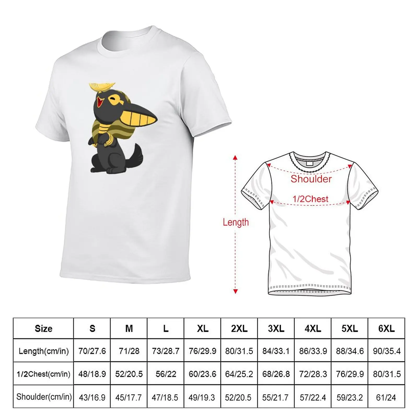 Anubis Featherlight T-Shirt Soft Anti-Shrink Cotton Tee