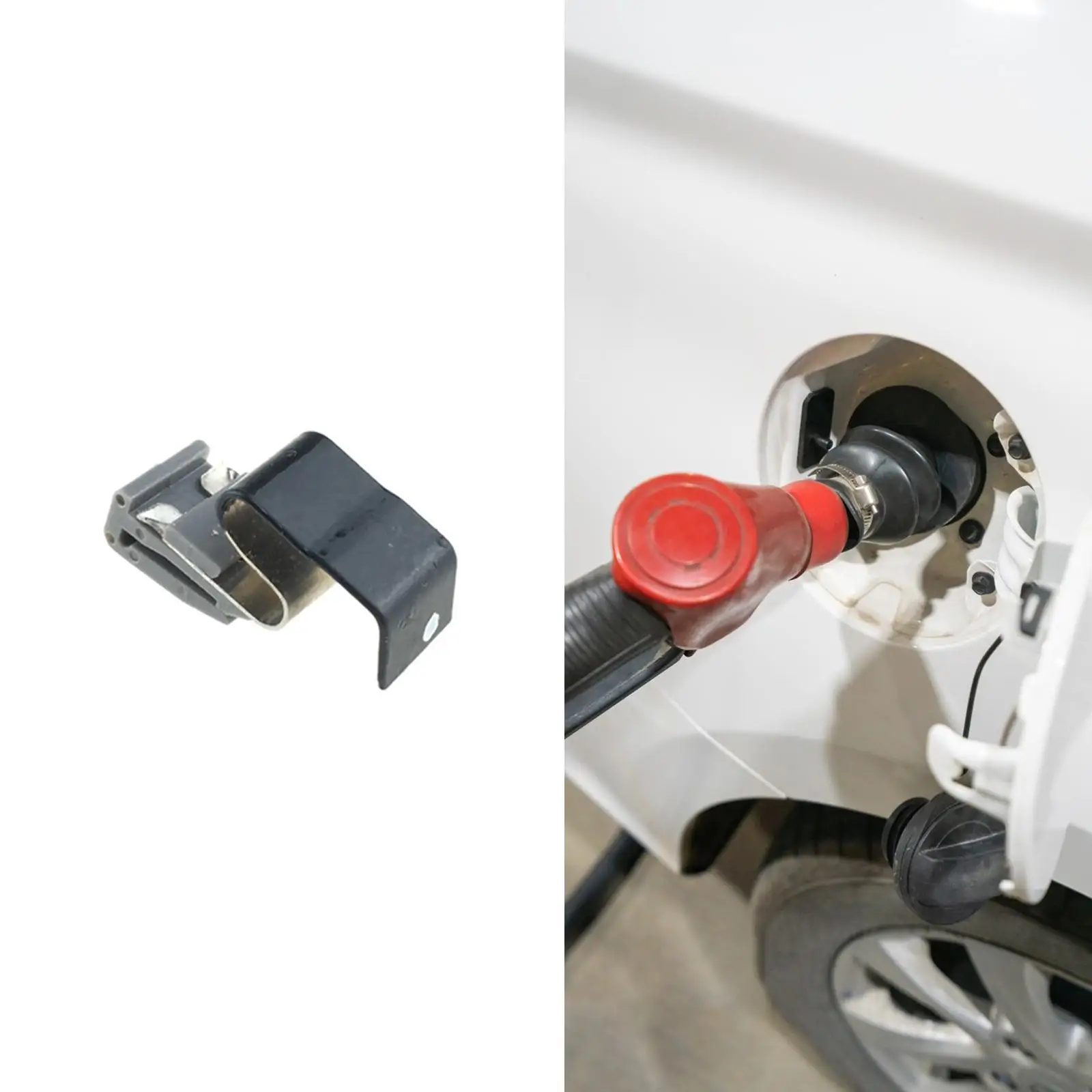 

Fuel Door Spring Clip Replacement Easy to Install Automobile Car Fuel Tank Cover Clip Gas Tank Door Spring for Lancer