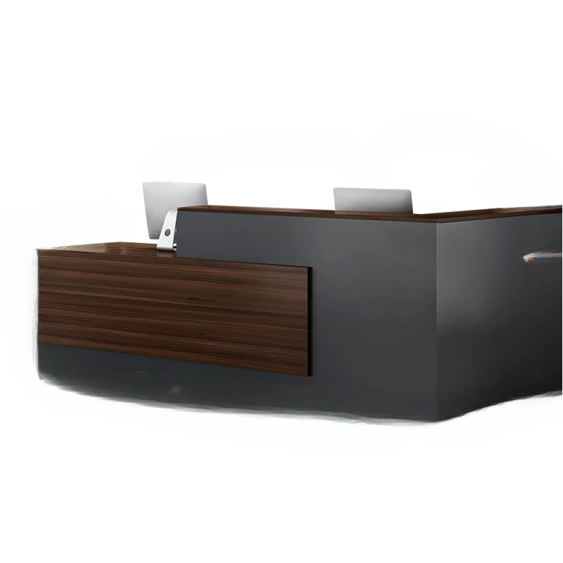 

Office furniture, company reception front desk hotel welcome service cabinet