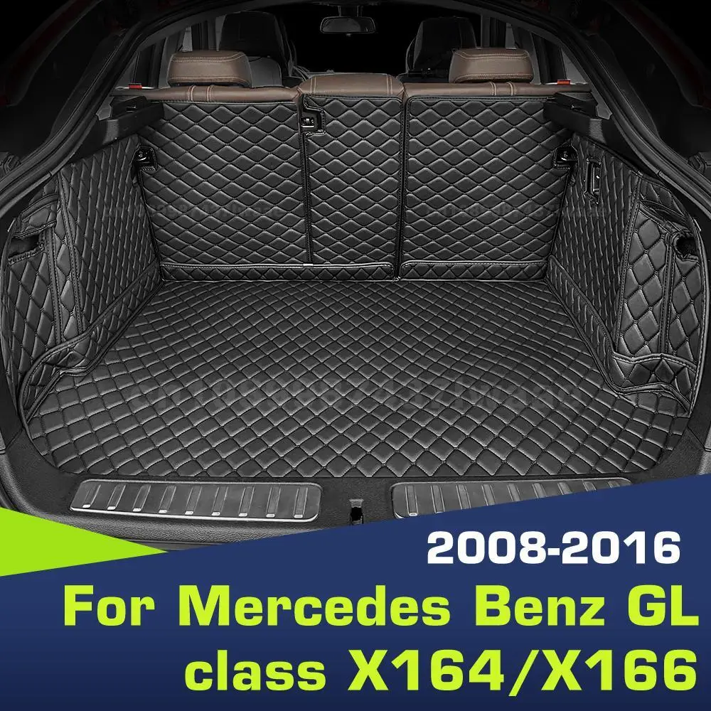 

For Mercedes Benz GL class X164 X166（7-seat）Auto Full Coverage Trunk Mat Car Protective Pad Cargo Liner Interior Accessories