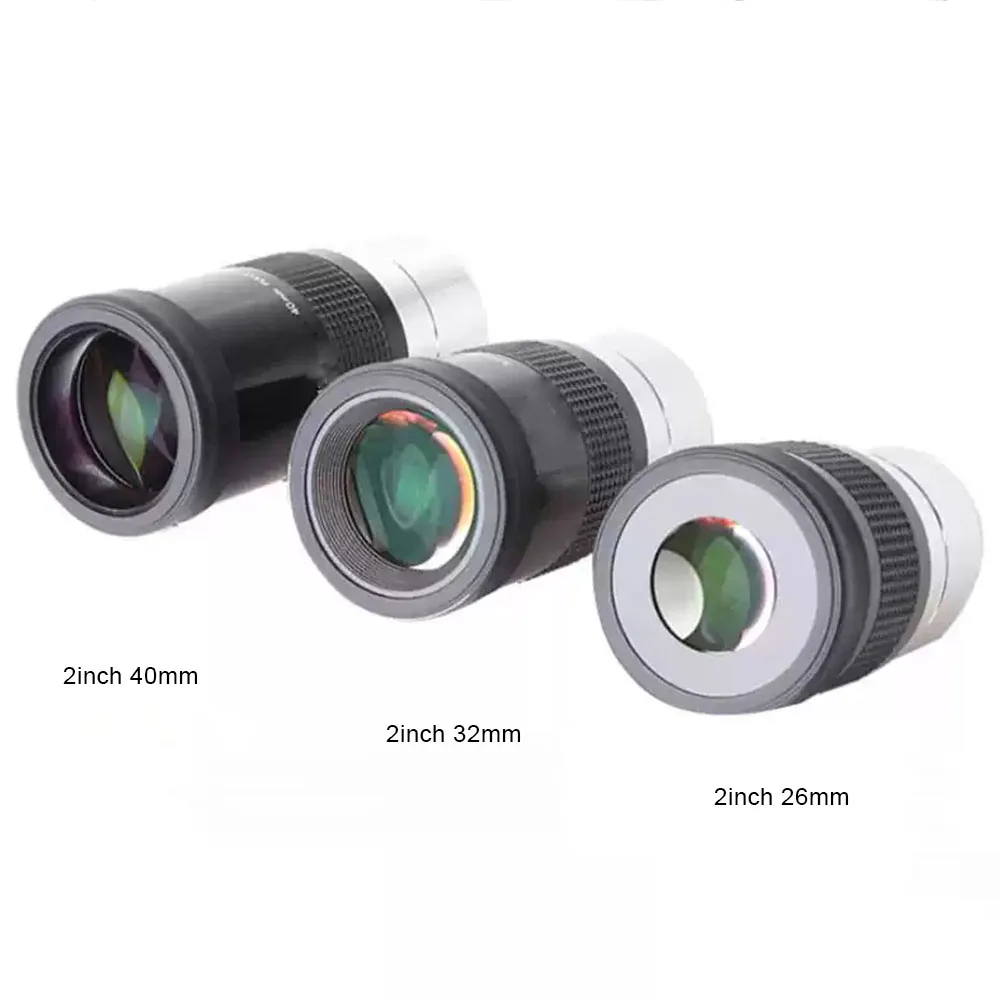 

2Inch Metal Astronomical Telescope Eyepiece 40mm32mm26mm Metal HD MultiCoated Lens for Stargazing Scenery Observation Accessory