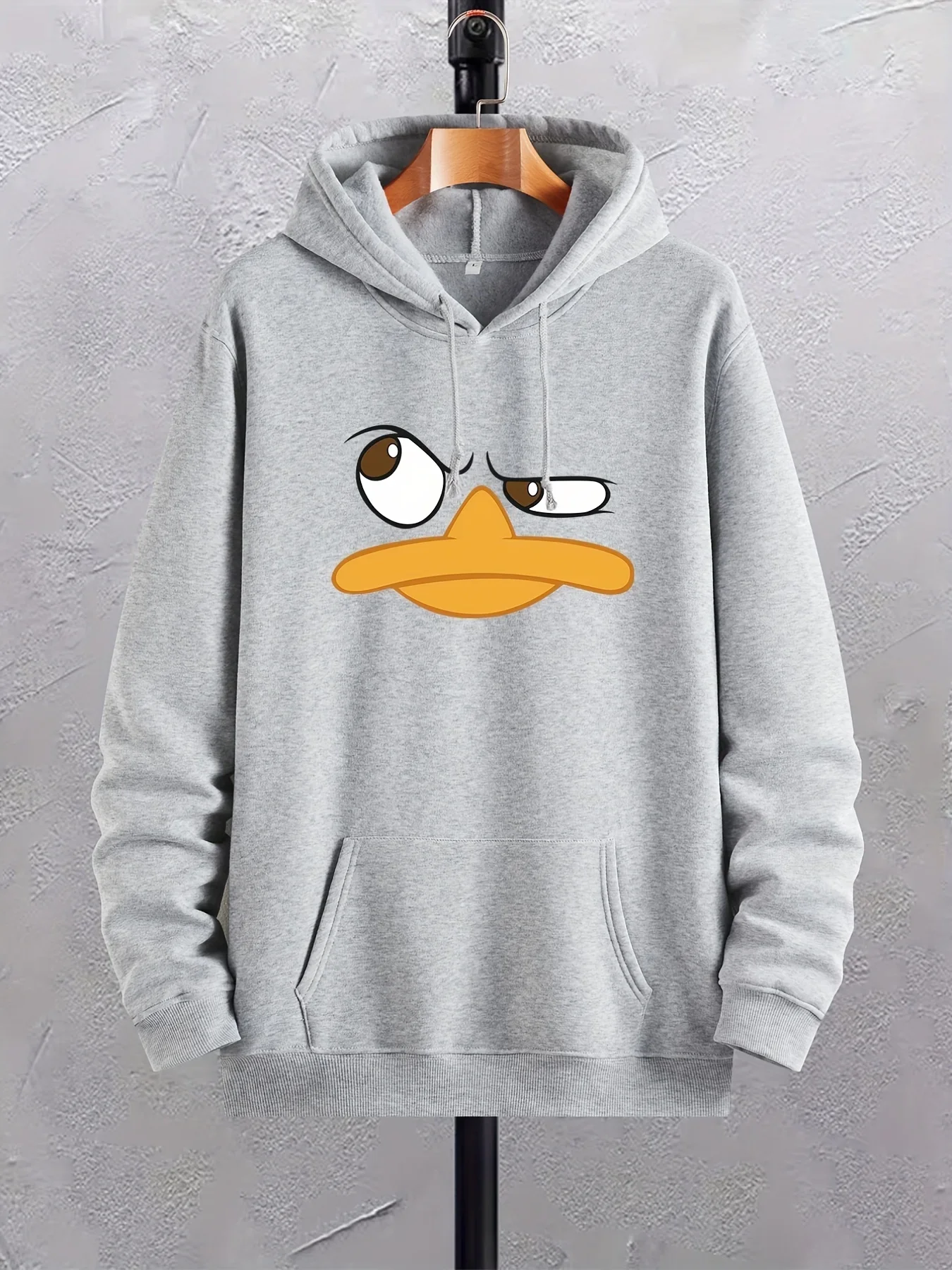 Cartoon Duck Print Hoodies for Women Graphic 2025 Autumn and Winter Hoodie Hoodie Comfy Trendy Hooded Pullover