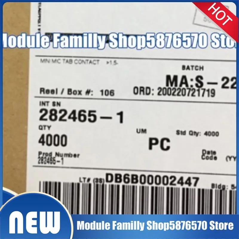 100pcs/lot 282465-1 282466-1 284088-1 284228-1 284583-1 2-964294-1 2-964296-1 2-964298-1 2-964300-1 2-964302-1 connector new