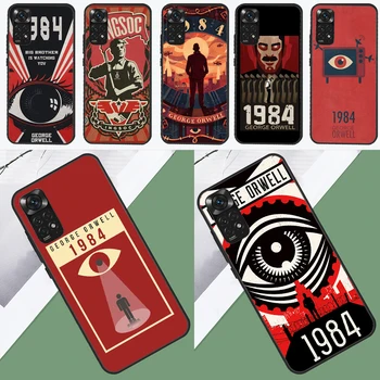 1984 조지 오웰 북 노벨 케이스, 샤오미 레드미 노트 12 프로 플러스 8 9 10 11 프로 8T 9S 10S 11S 12S 9C 10A 10C 12C 커버  Best5