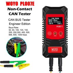 WOYO PL007E Non-contact CAN BUS Tester Engineer Edition CAN BUS Analyzer Read Baud &Data Essential Tools