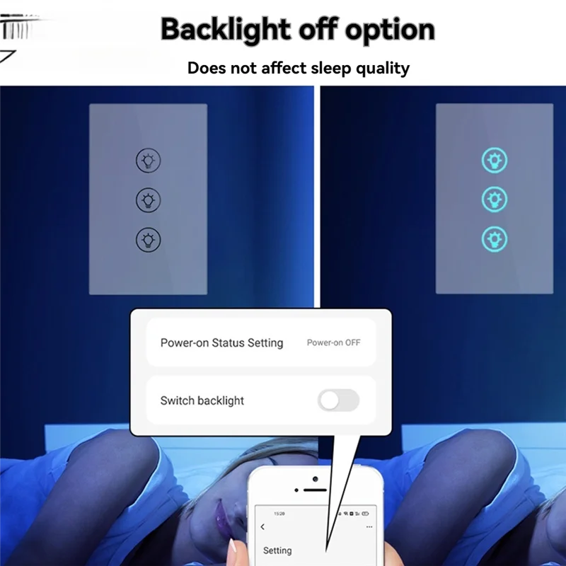 

Tuya Smart Zigbee Multi-Gang Light Dimmer Switch Независимое управление Smart Tuya APP Control работает с Alexa Home B, вилка стандарта США-Y41