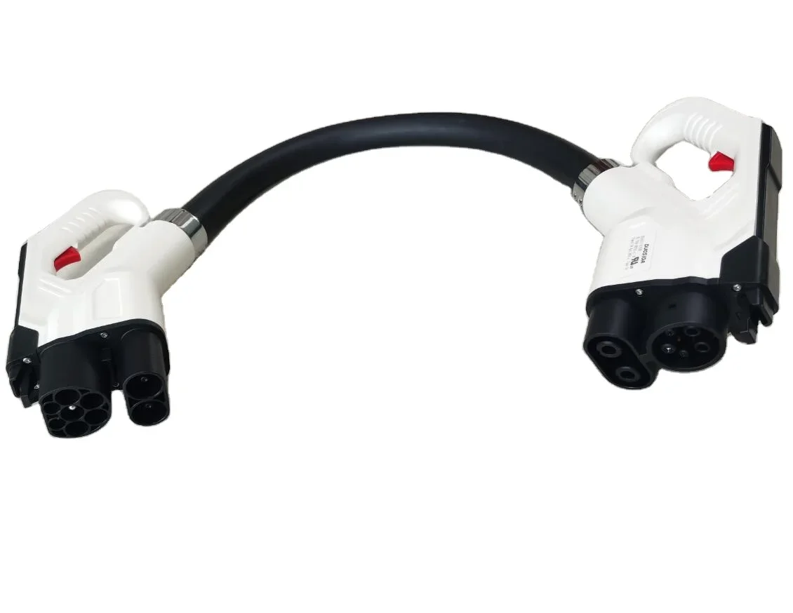 

DC CCS2 to CCS1 Adapter 150A 0.3M Extension Cable EV Fast Charging Connecter DC 150kW IP 54 Charging Adapter