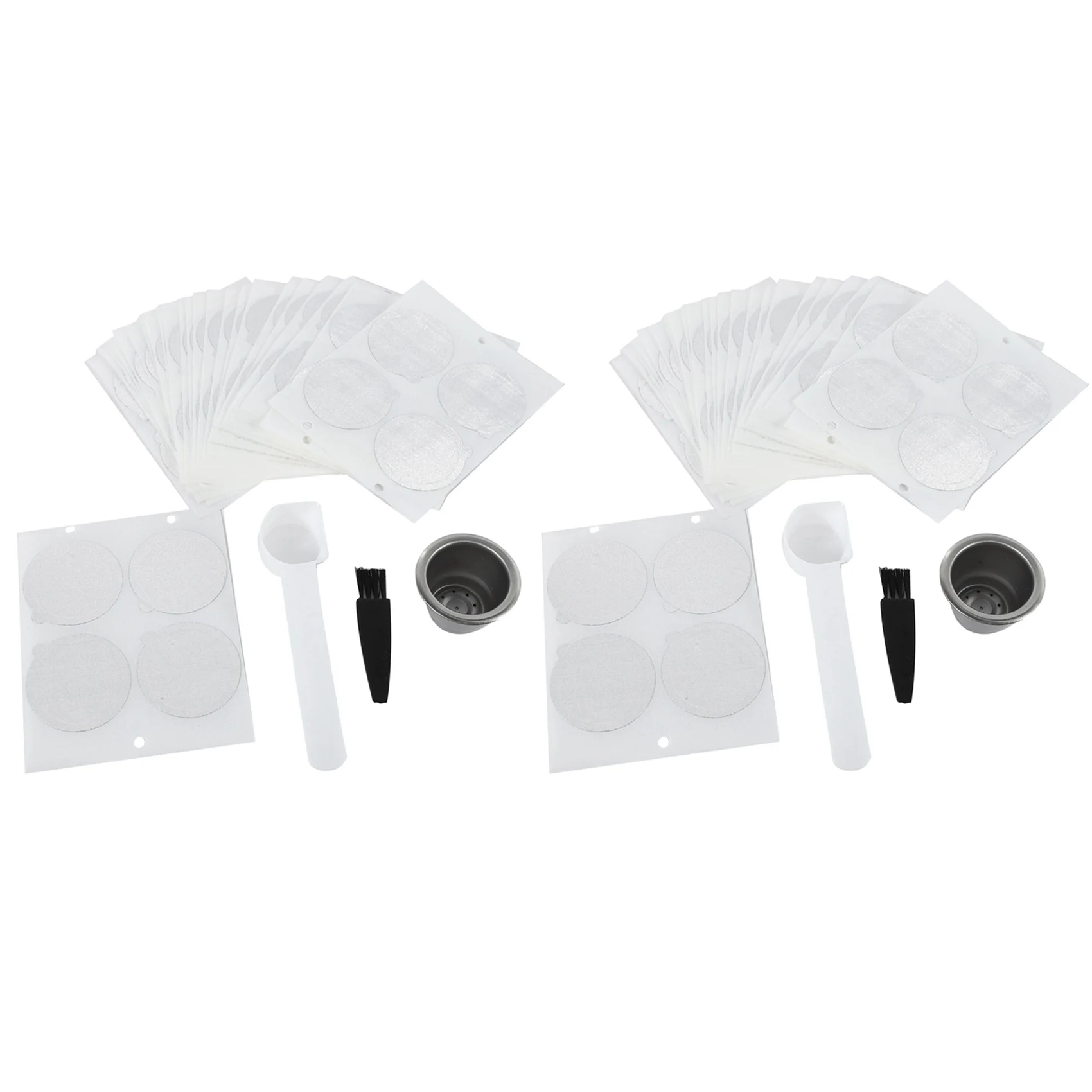 A005-2 포드 200 씰 리필 가능 네스프레소 커피 캡슐 네스프레소 머신 용 재사용 가능 에스프레소 커피 메이커 컵 필터