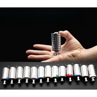Professional Appearing Cane Metal Mahka 11 Colors Magic Tricks Accessories Mentalism Stage Close Up Comedy Magia Joke Gadget