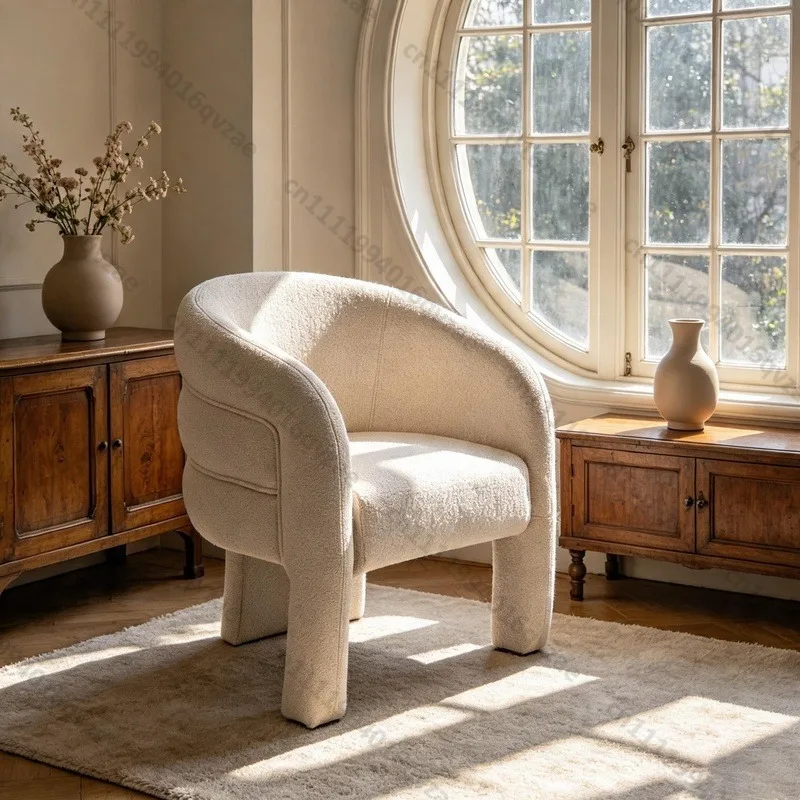 Luxury Furniture Modular Armchair Fabric Decorative Sofa Chair