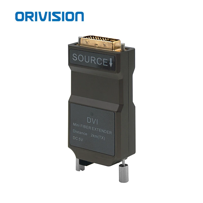 ORIVISION ZY-OD901 Mini-DVI Optical Transmitter/ 1-2KM Mini Optical Fiber Extender 1920 x1200@60Hz backward OEM ODM UP TO 20KM