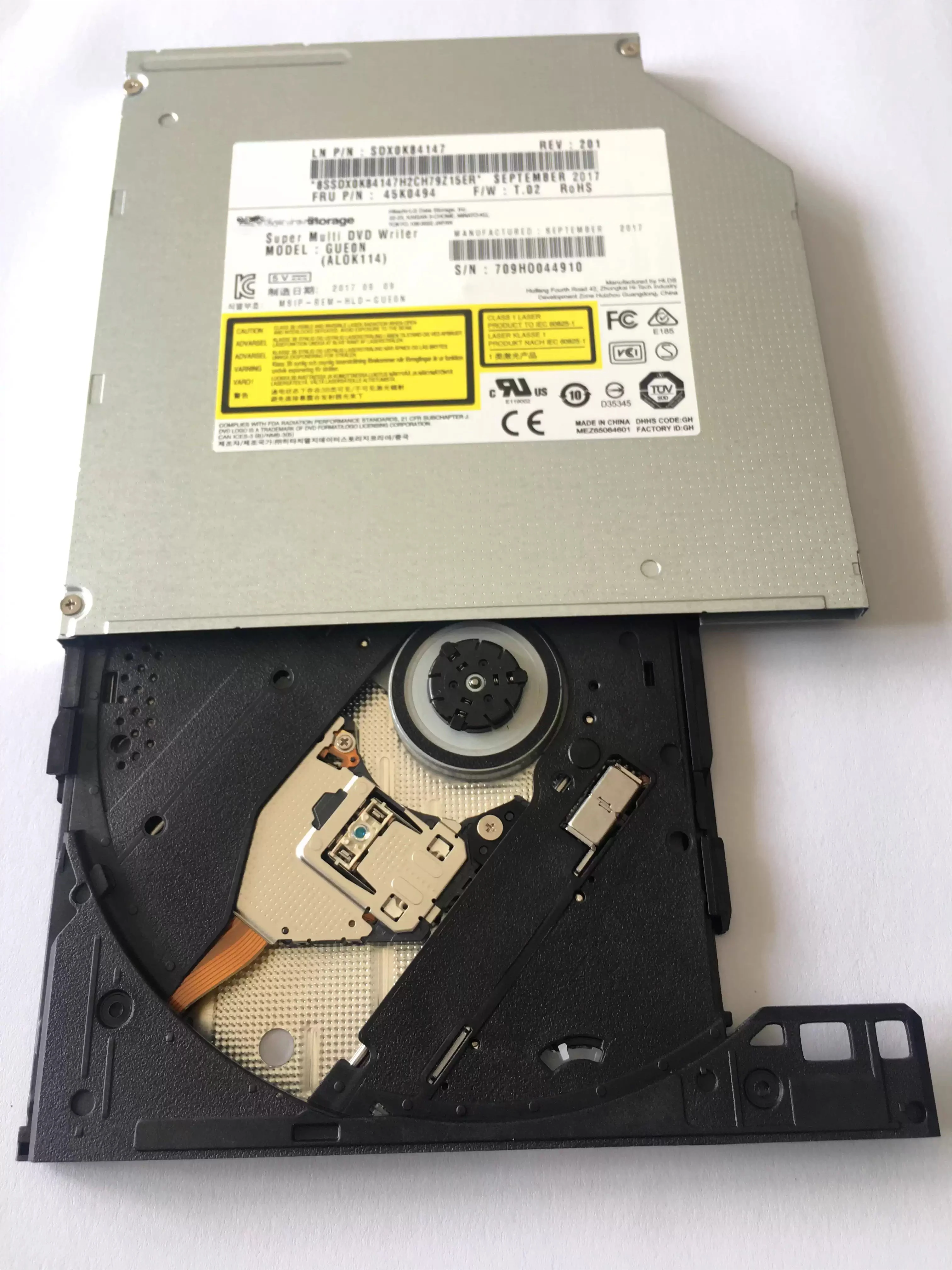 

Brand New Original Laptop Built-in Optical Drive Universal Slim DVDRW Recorder Optical Drive for GUE0N 9.0mm