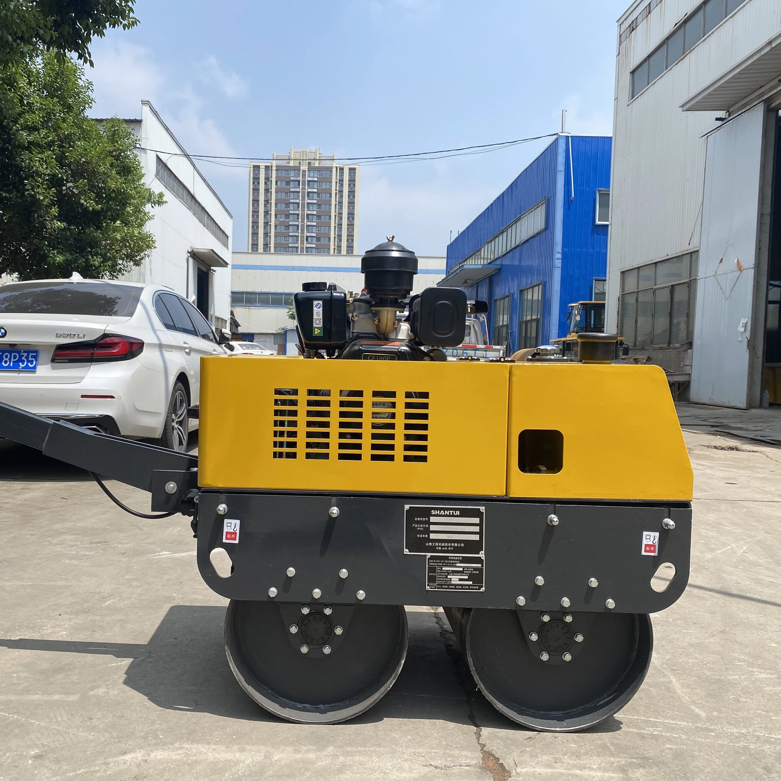 

Mini Small Ce Epa Price Mechanical Hydraulic Asphalt Manual Vibrating Concrete Full-drive 500kg 0.5 Ton Walk Behind Road Roller