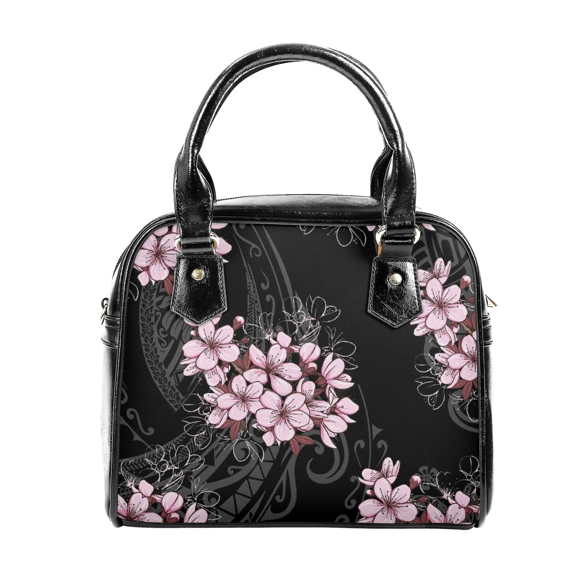 

Customizable Polynesian-Style Printed Women'S Fashion Single-Shoulder Bag And Handbag With Large Capacity Storage Bag