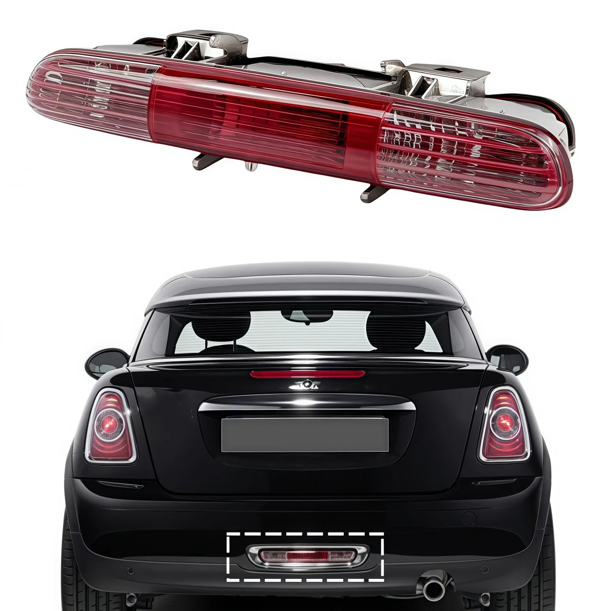 

1pcs Car Rear Fog Light Bumper Reverse Back Up Light For MINI Cooper 2010 2021 2012 2013 2014 2015 63247255925