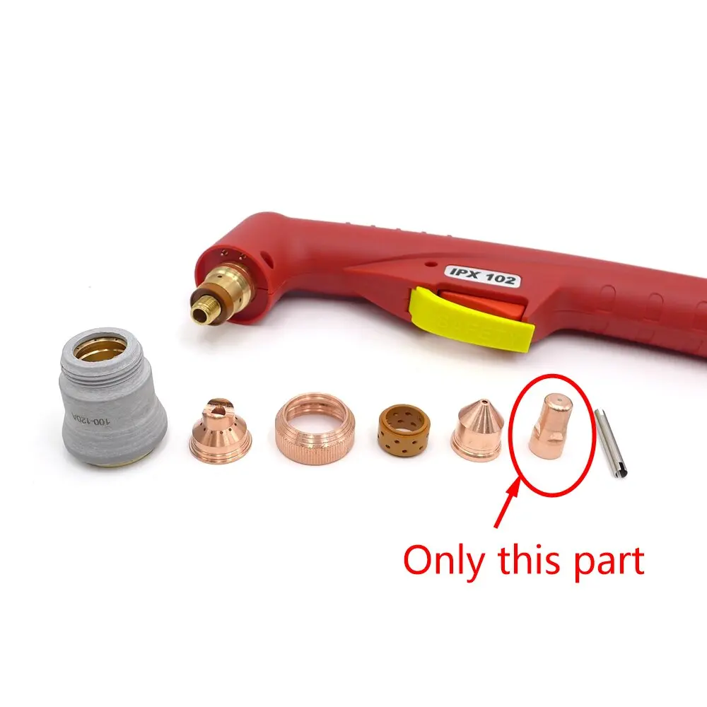10PCS IPX102 Manual Plasma Cutter Accessories PX102 220v Voltage Electrode Welding Tools and Assembly
