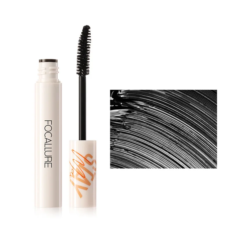 Volumiserende Mascara Dikke Curling Waterdichte Langdurige Zwarte Verlenging Zonder Bloeiende Mascara Cosmetische Hot Sale Tslm2