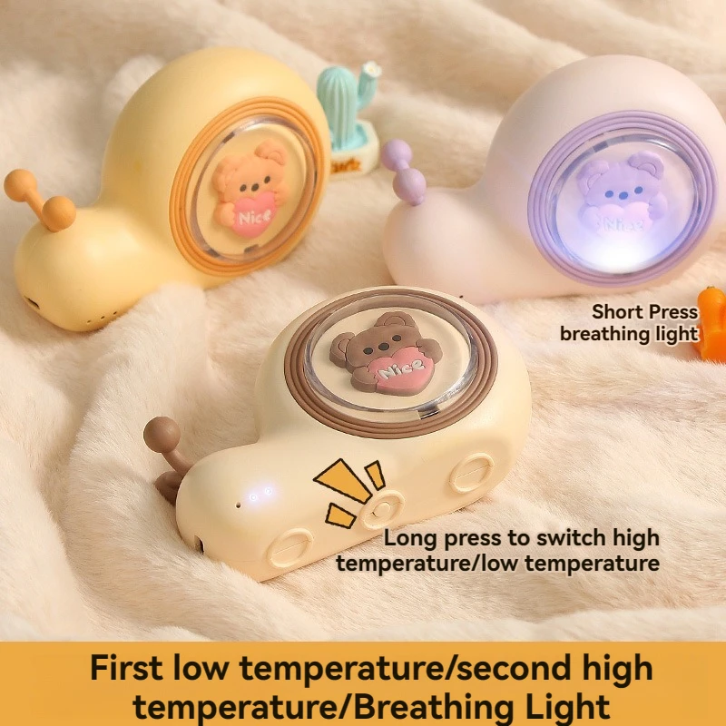 Cute Cat Paw Hand Warmer 1200mAh USB Rechargeable Portable Winter Keep Warm Gadget Pocket Mini Electric Heater Hand Warmer