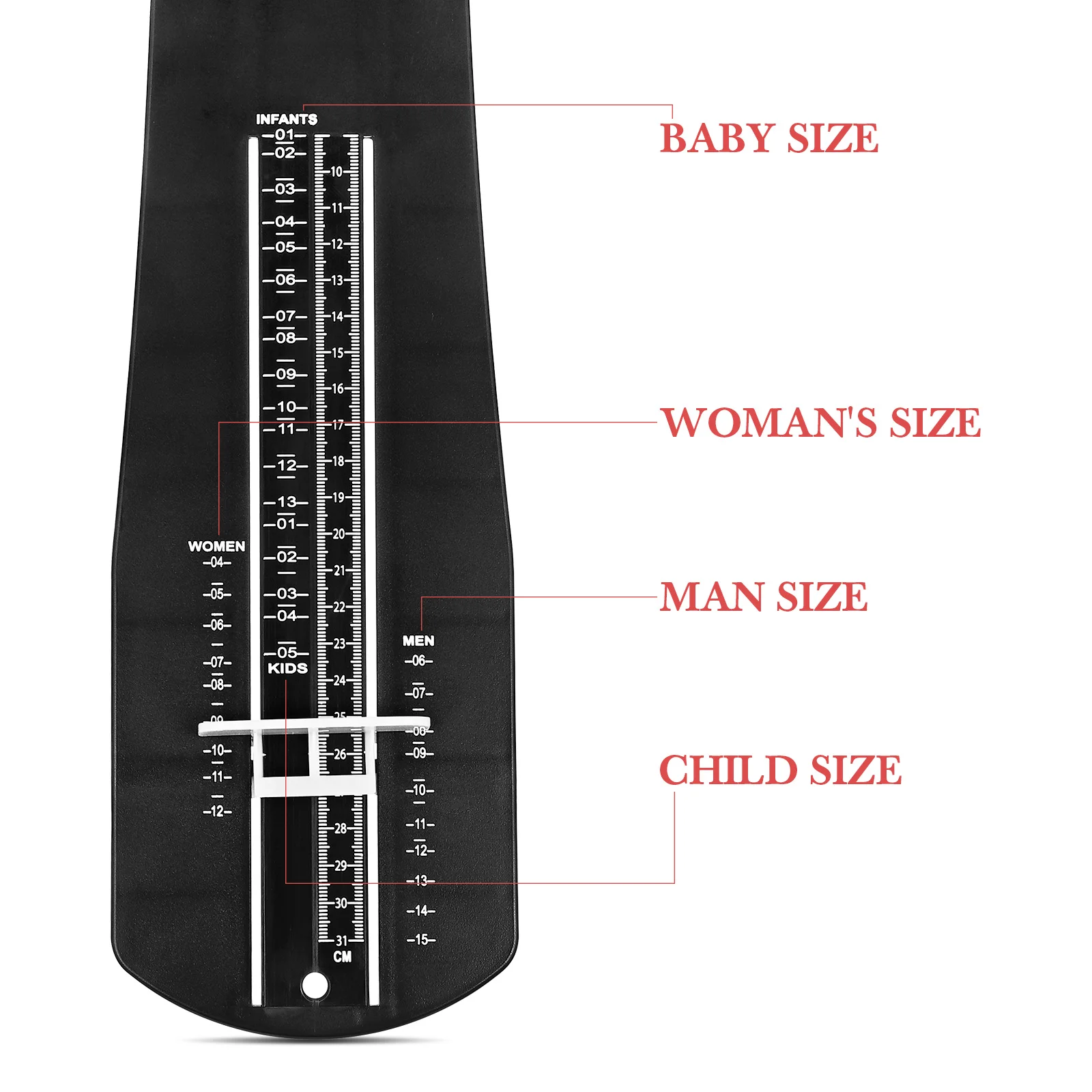 Foot Measuring Device Adults Measure Length Gauge Buying Shoes Measurer Size Measurement Toddler