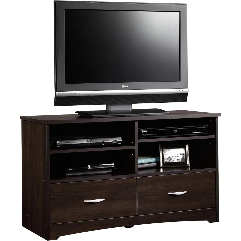 

Beginnings TV Stand with Drawers, For TV's up to 46", Cinnamon Cherry finish