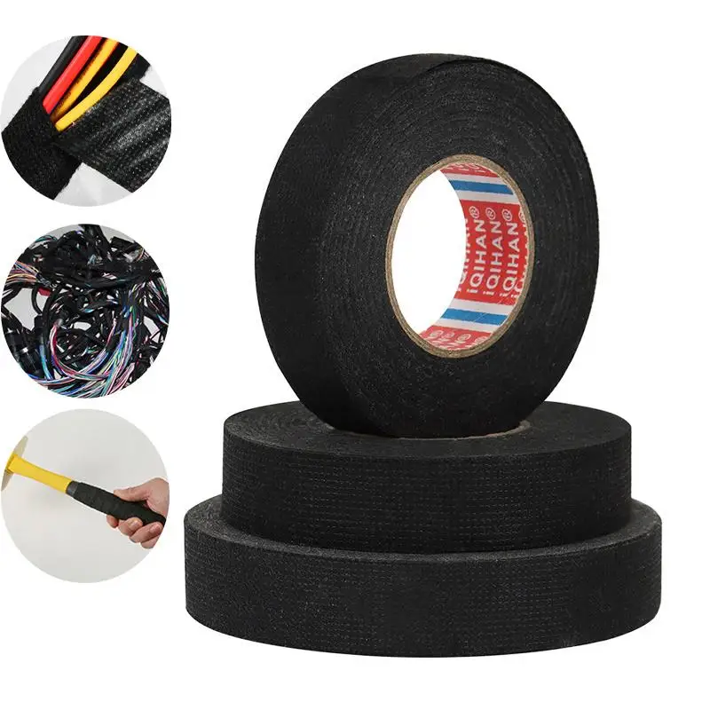 Taśma elektryczna Odporna na ciepło taśma izolacyjna Taśma z tkaniny samochodowej Wodoodporna taśma klejąca odporna na hałas