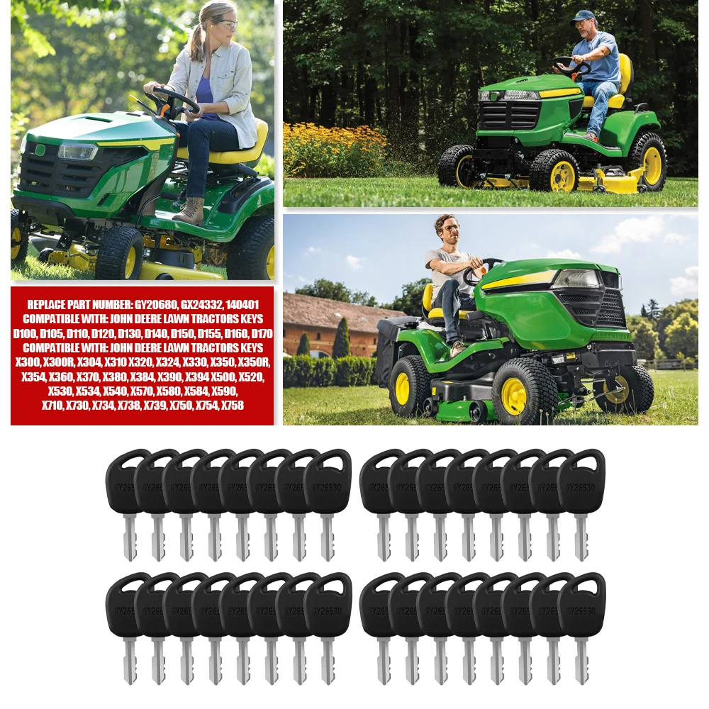 مفاتيح الإشعال Gx24332 Gy20680 متوافقة مع جوارات جون ديري D100 D105 D110 D120 D130 D140 D150 D155 D160 D170 #6