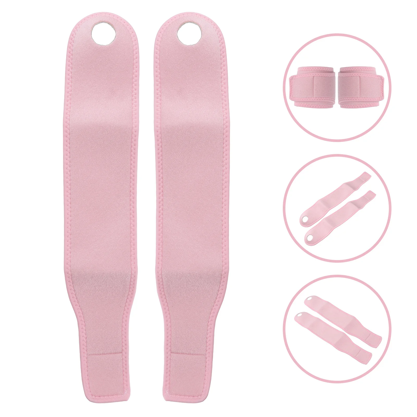 

1Pair Fitness Wristbands Breathable Adjustable Wrist Support Band for Sports Training Running Weightlifting Sports Wristband