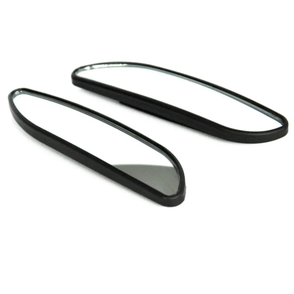 1pair Car Rearview Mirrors 3R-060 360° Wide Angle Convex Design Car Blind Spot Mirror For Car Truck SUV Glass Plastic 128x30mm