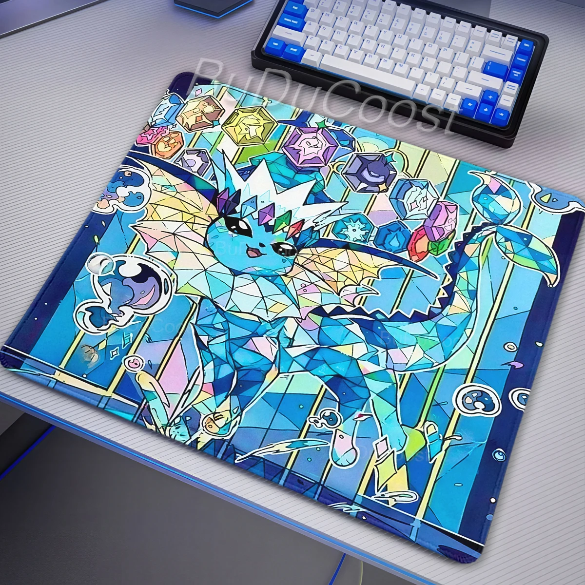 Mousepad Computer New Mouse Pads eevee Keyboard Pad Pokémon Mouse Mat Office PC Rubber Carpet Small Table Mat Gamer Accessories