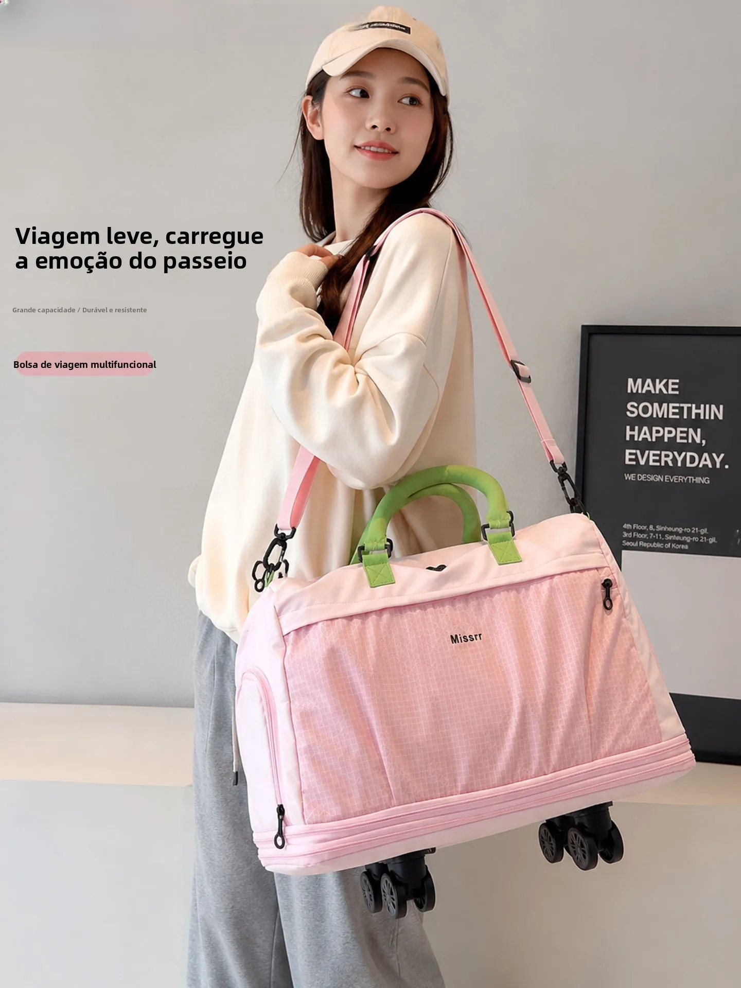 borsa-da-viaggio-portatile-per-brevi-spostamenti-grande-capacita-con-ruote-alto-valore-estetico-borsa-portaoggetti-in-nylon-pieghevole-unisex