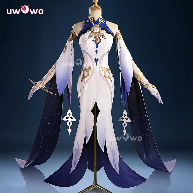 UWOWO Istaroth Cosplay Collab Serie: Gioco Genshin Imapct Istaroth Righello del Tempo Costume Cosplay XS-3XL Costume di Halloween
