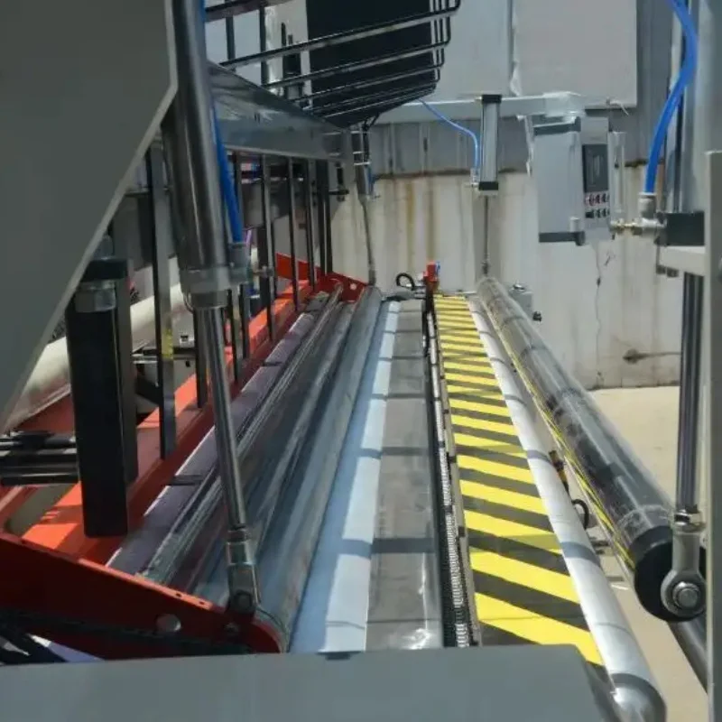 CE認証取得済み機器、全自動巻き戻し機、エンボス加工切断機、低価格