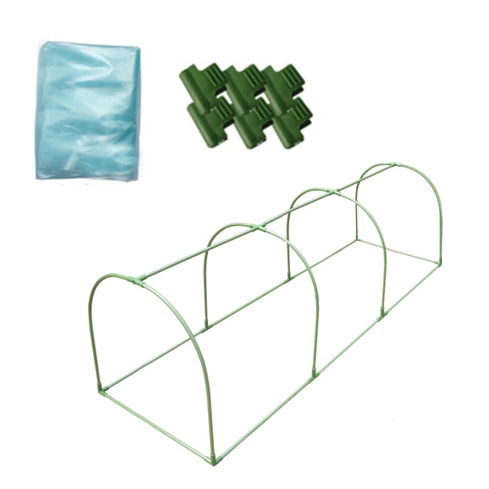 Garden Hoops And Netting Kit Garden Hoops And Netting Set For Greenhouse Birds Animals Protection Netting Protecting Net