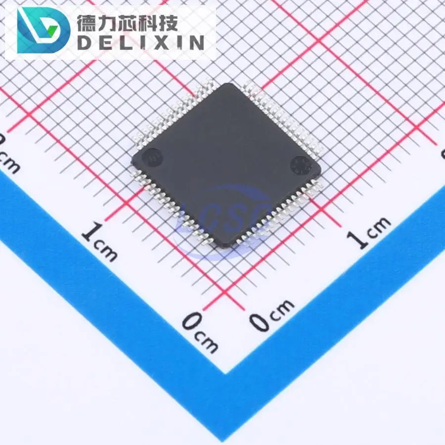 DsPIC33EV64GM006-I/PT 280MHz 64KB 53 TQFP-64(10x10) ตัวประมวลผลสัญญาณดิจิตอล (DSP/DSC) ชิปใหม่ดั้งเดิม