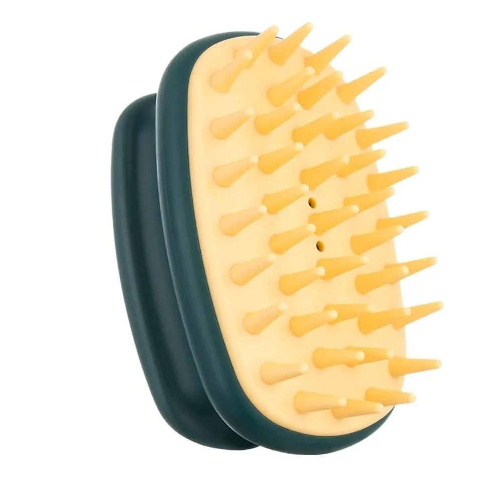 Soft Silicone Massage Comb Skin Friendly Stress Relax Scalp Scrubber Head Massage Handle Design Hair Scalp Massager SPA Massage