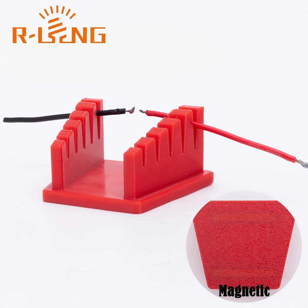 

1 шт., приспособление для сварочной проволоки для 3D-принтера, держатель для паяльной проволоки с двумя большими магнитными кронштейнами для пайки материнской платы