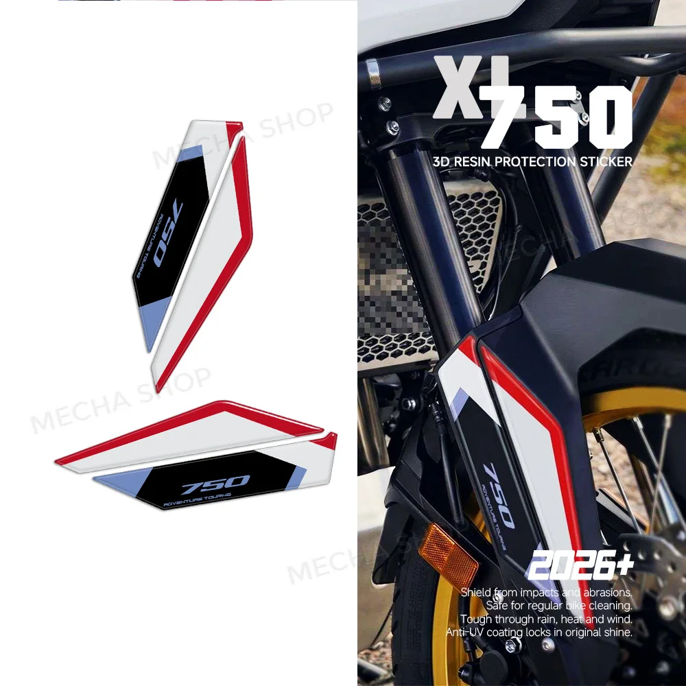 

For Transalp XL 750 2023 2024 2025 2026 3D Resin Sticker Protection Kit Motorcycle Accessories