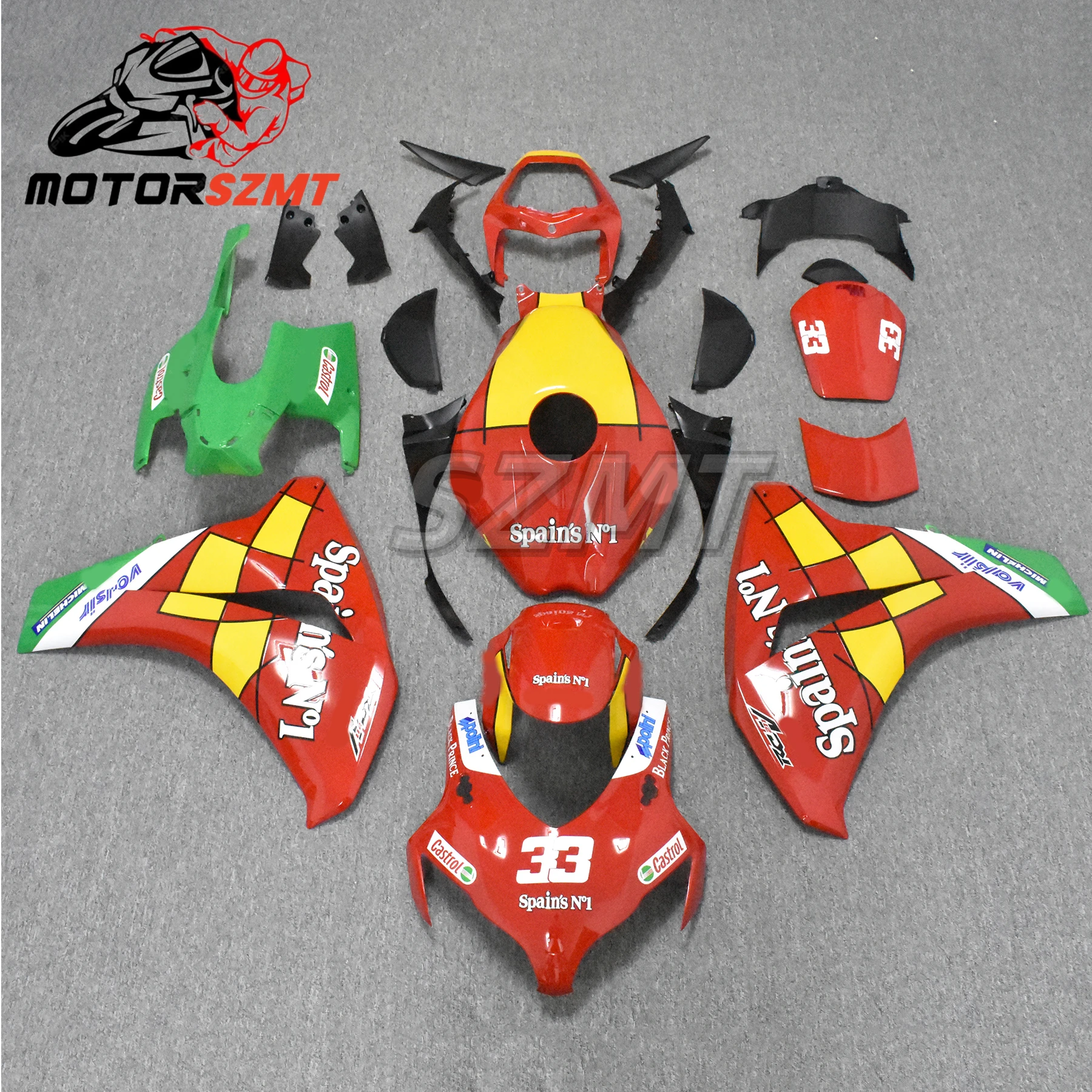 

Motorcycle Fairing Set Body Kit Plastic For HONDA CBR1000RR CBR 1000 RR Repsol 2008 - 2011 Accessories Full Bodywork Cowl Cover