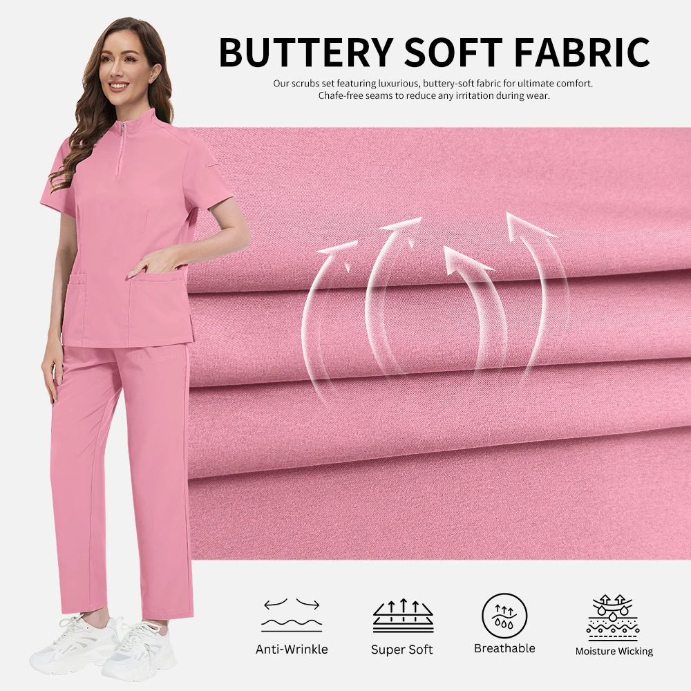 Uniformes hospitalares para animais de estimação, elástico, clínica dentária, médico, farmácia, enfermagem, roupa de trabalho, sala de operação, conjunto cirúrgico, conjuntos de esfoliante médico