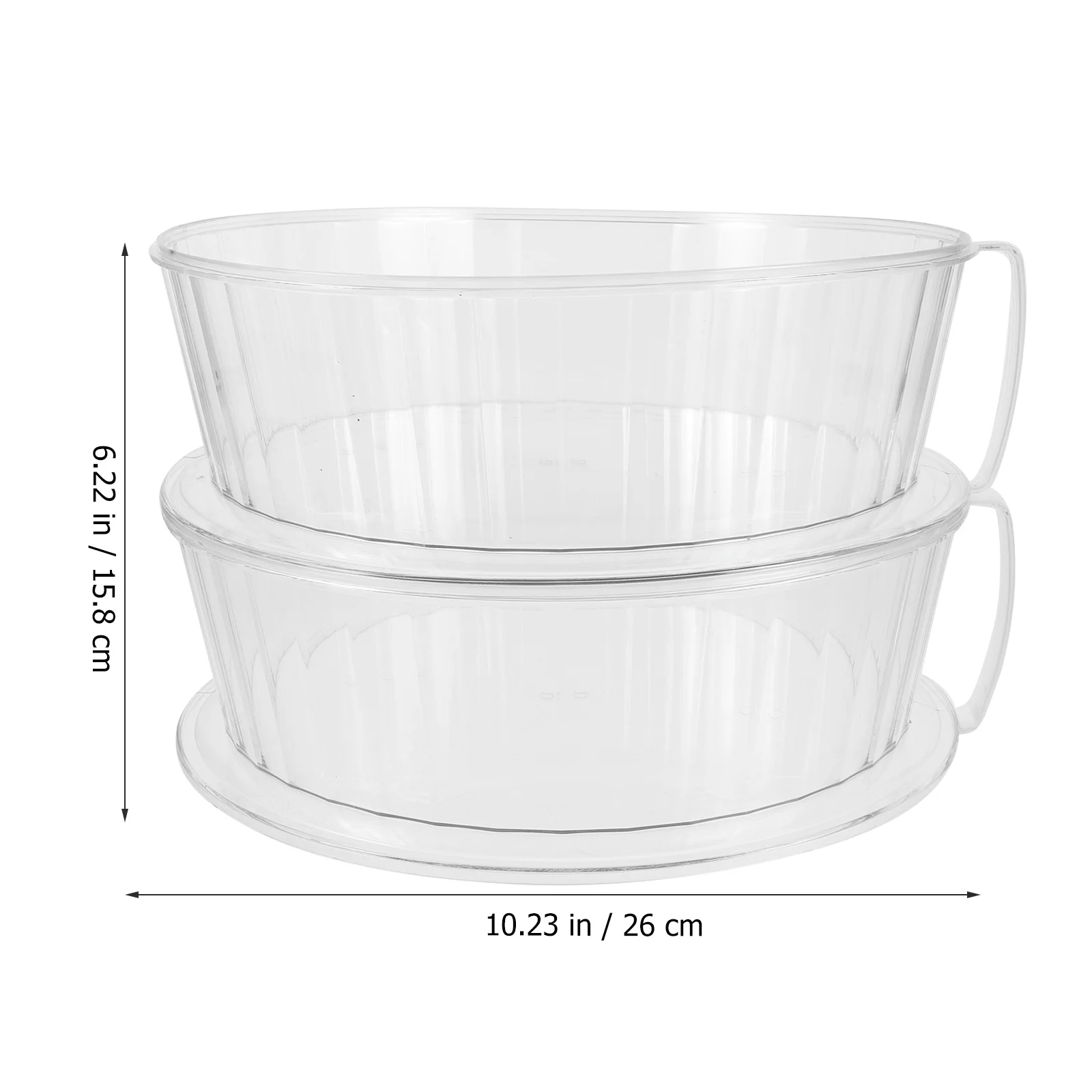 

Double Layer Plastic Transparent For Kitchen Restaurant Outdoor Dining Table Protector Sturdy Material Space-Saving Food Dust