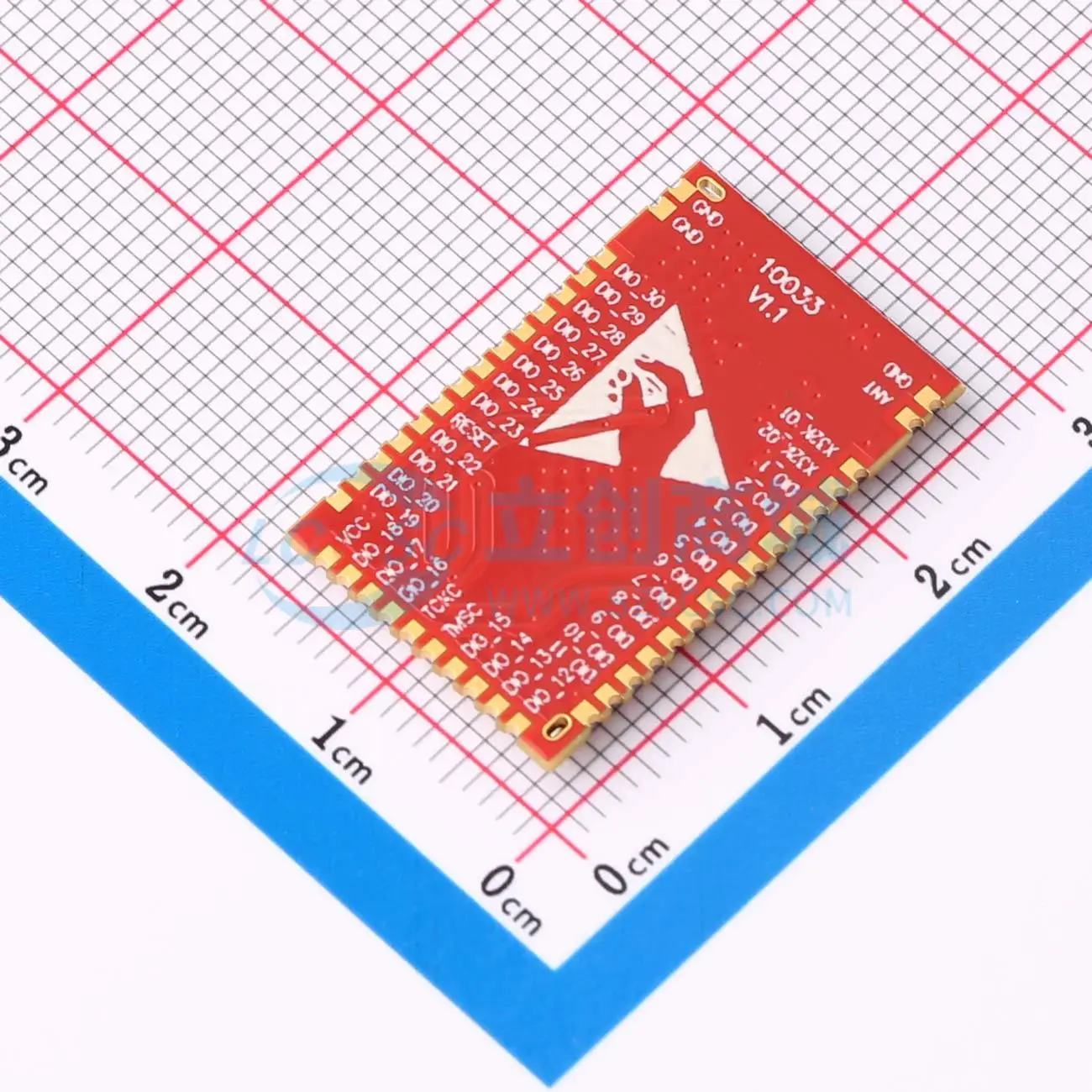 2pcs E70-400M14S1B SMD 26x16mm GFSK 14dBm PWM SPI UART I2C JTAG RF Wireless Communication Module for Smart Home System