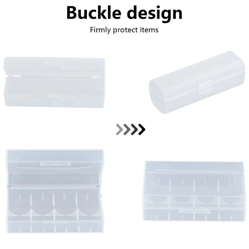 573a Conveniente caja almacenamiento batería 21700 Batería Bolder Box Ranket para 21700