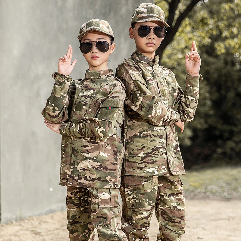 Children's Outdoor Development Suit Men's Summer Camp Training Outdoor Tactical Clothing