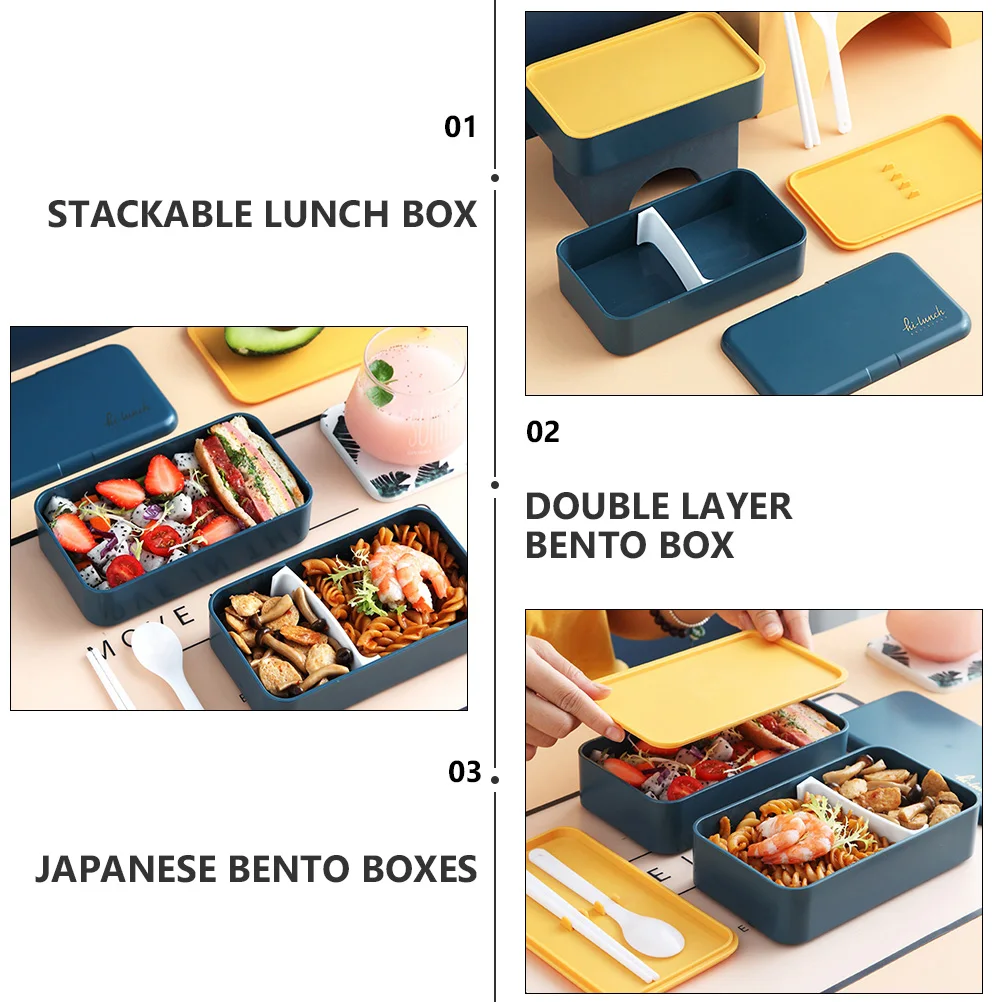 

Lunch Box Outdoor Lunchbox Container Boxes Office Holder School Creative Portable