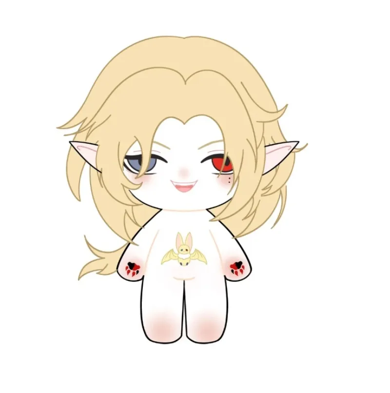 

Zenless Zone Zero Hugo Vlad 20 см плюшевая кукла с ушками тела платье хлопковые куклы косплей плюшевая кукольная фигурка игрушки Рождественский подарок