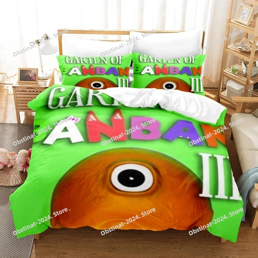 

Garten Of Banban Bedding Set Cartoon Bed Linen Gift For Boys Kids Girls Home Decor Single Twin Full Size Cute Duvet Cover Sets