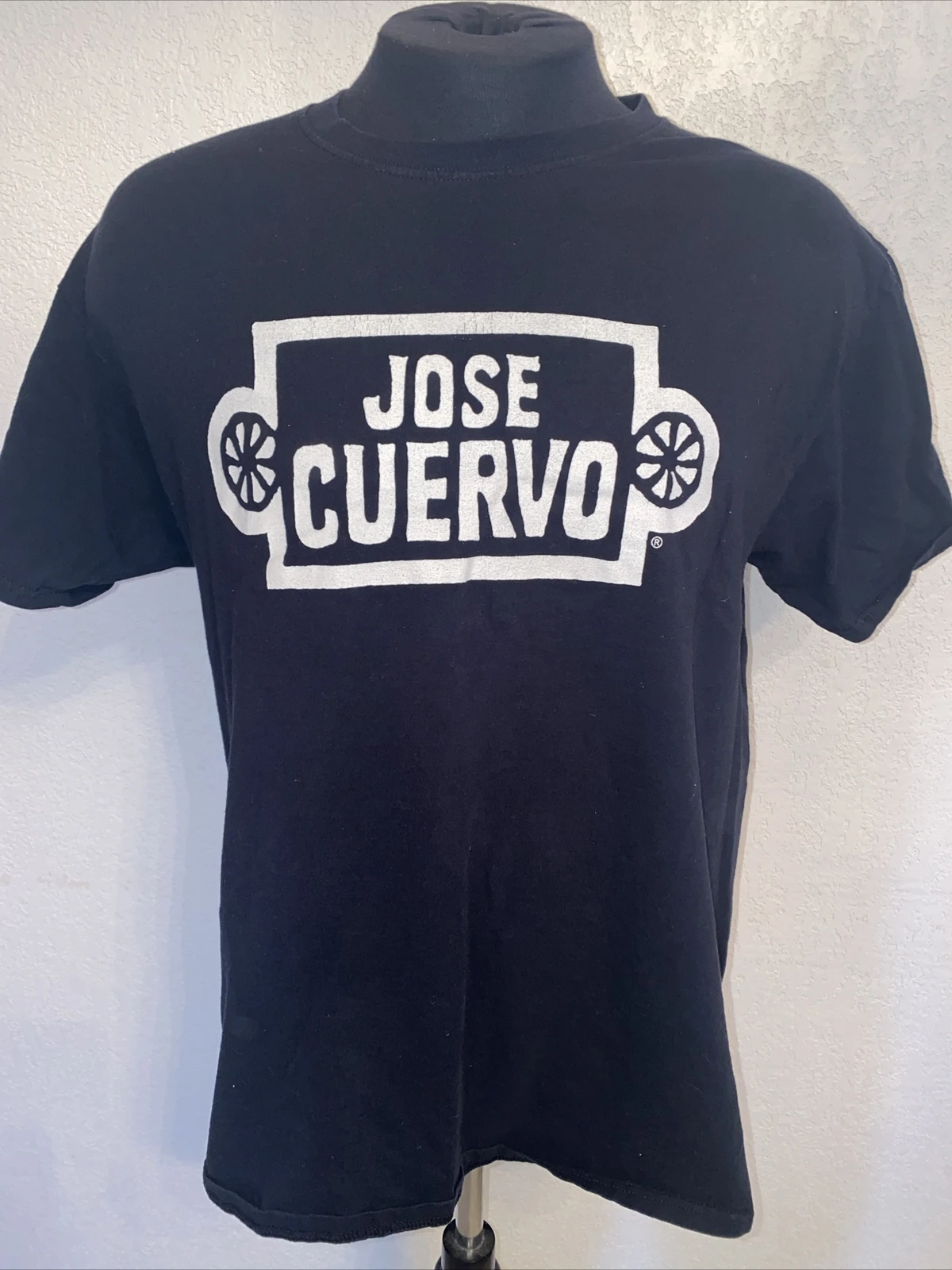 Camiseta de José Cuervo Tequila, bebidas negras grandes, Margarita de México, Agave, barra de bebida